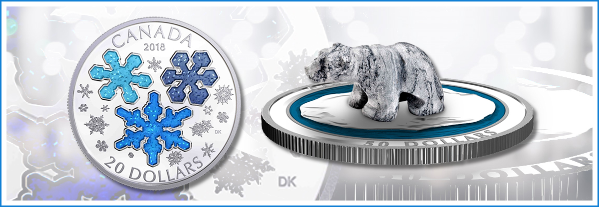 2018 Royal Canadian Mint Coins
